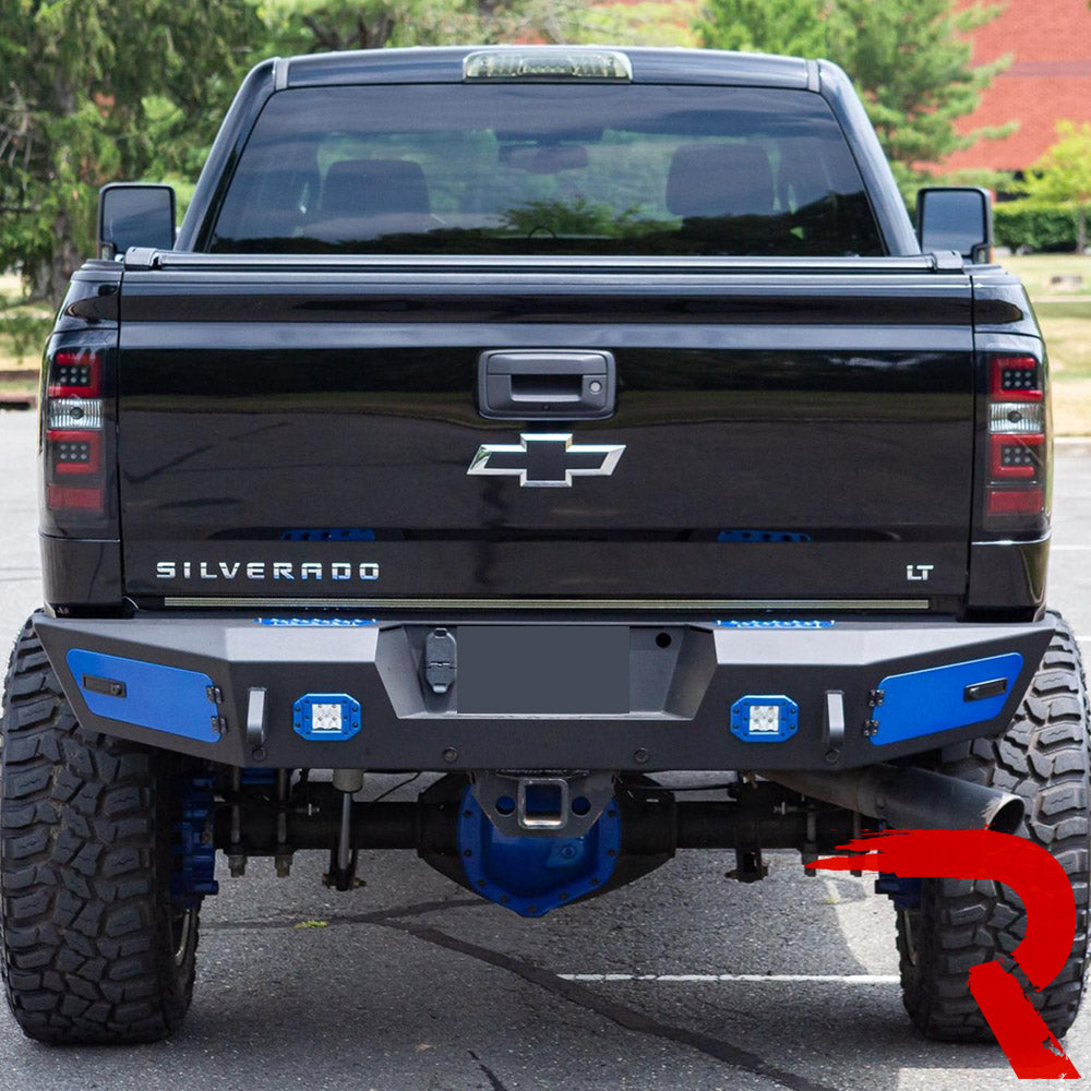 Chevy Silverado 1500 14-18 (Replaces OEM Halogen Only) Tail Lights OLED in Multiple Lens