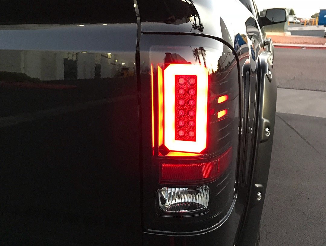 GMC Sierra 2500/3500 14-19 (Only Fits 3rd Gen Single Wheel w/ Factory OEM Halogen Style) Tail Lights OLED in Multiple Lens