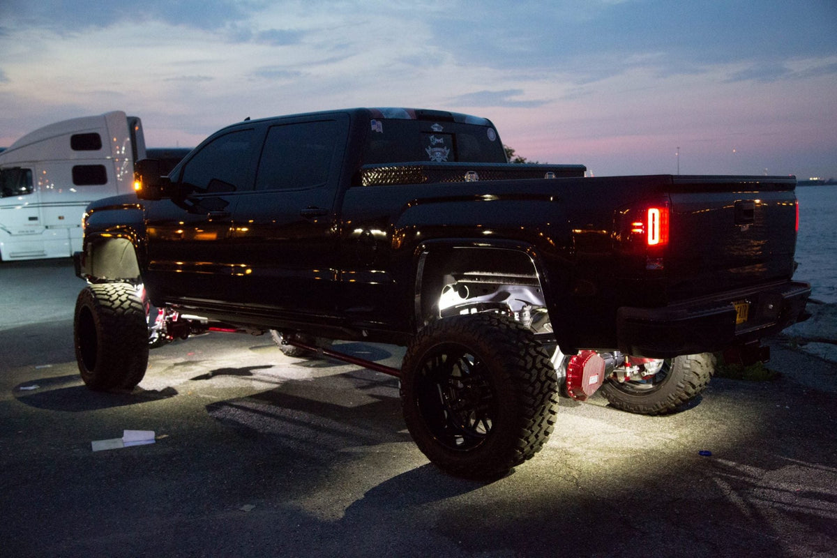 GMC Sierra 1500 16-18 (Replaces Factory LED Style Only) Tail Lights OLED in Multiple Lens