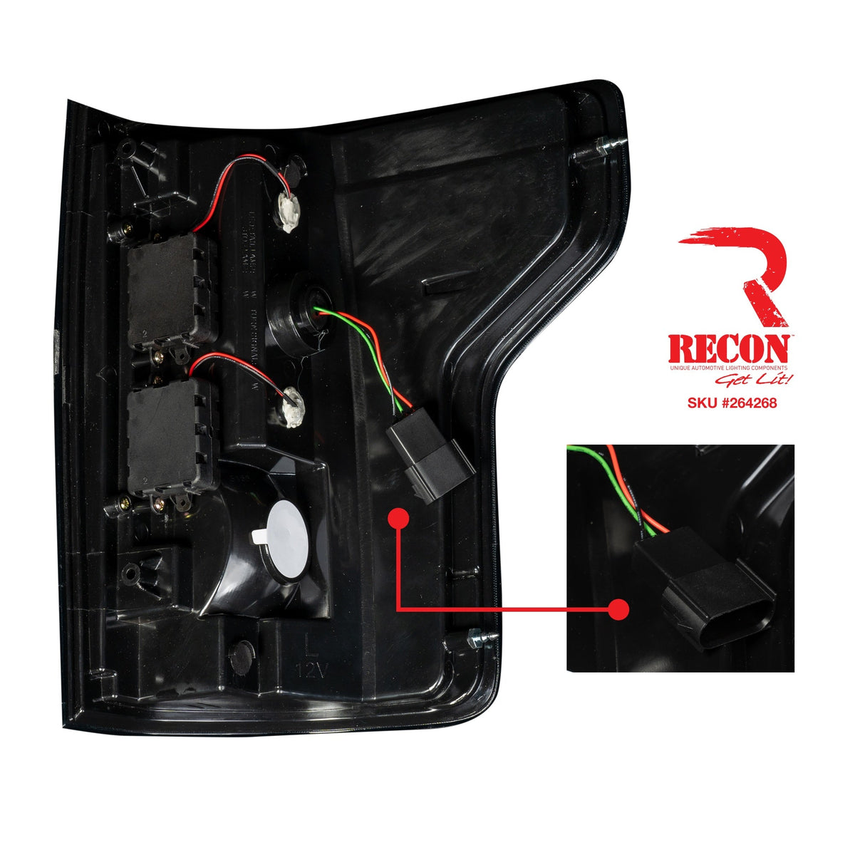 Ford F150 15-17 Ultra Bright LED Tail Lights (Replaces Factory/OEM Halogen Only) - Multiple Lens