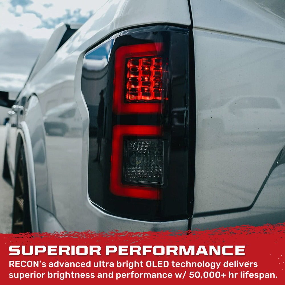 Ford F150 15-17 Ultra Bright LED Tail Lights (Replaces Factory/OEM Halogen Only) - Multiple Lens