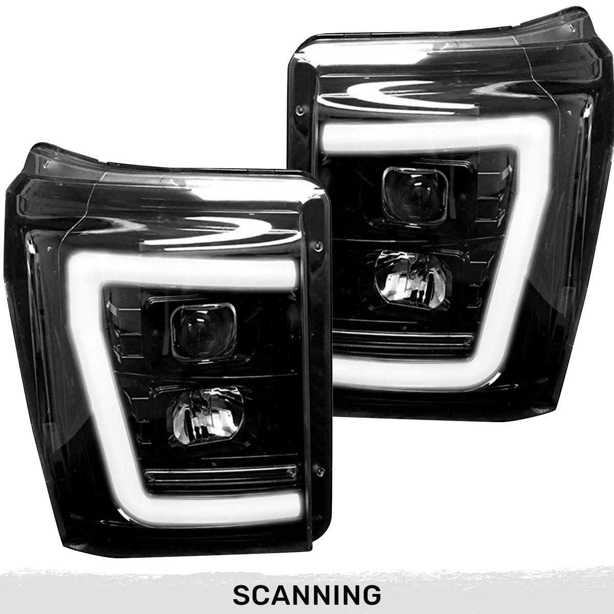 Ford Super Duty 11-16 Projector Headlights OLED DRL LED Scanning Turn Signals - Smoked/Black RECON Ford Super Duty 11-16 Projector Headlights OLED DRL LED Scanning Turn Signals - Smoked/Black Ford Super Duty 11-16 Projector Headlights OLED DRL LED Scanning Turn Signals - Smoked/Black Ford Super Duty 11-16 Projector Headlights OLED DRL LED Scanning Turn Signals - Smoked/Black Ford Super Duty 11-16 Projector Headlights OLED DRL LED Scanning Turn Signals - Smoked/Black