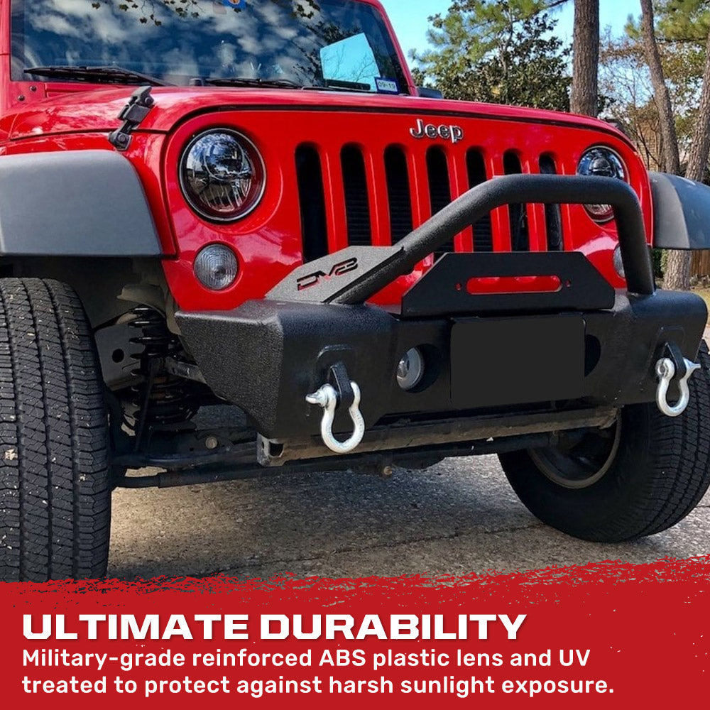 Jeep JK Wrangler 07-18 CREE LED Projector Headlights - Multiple Styles