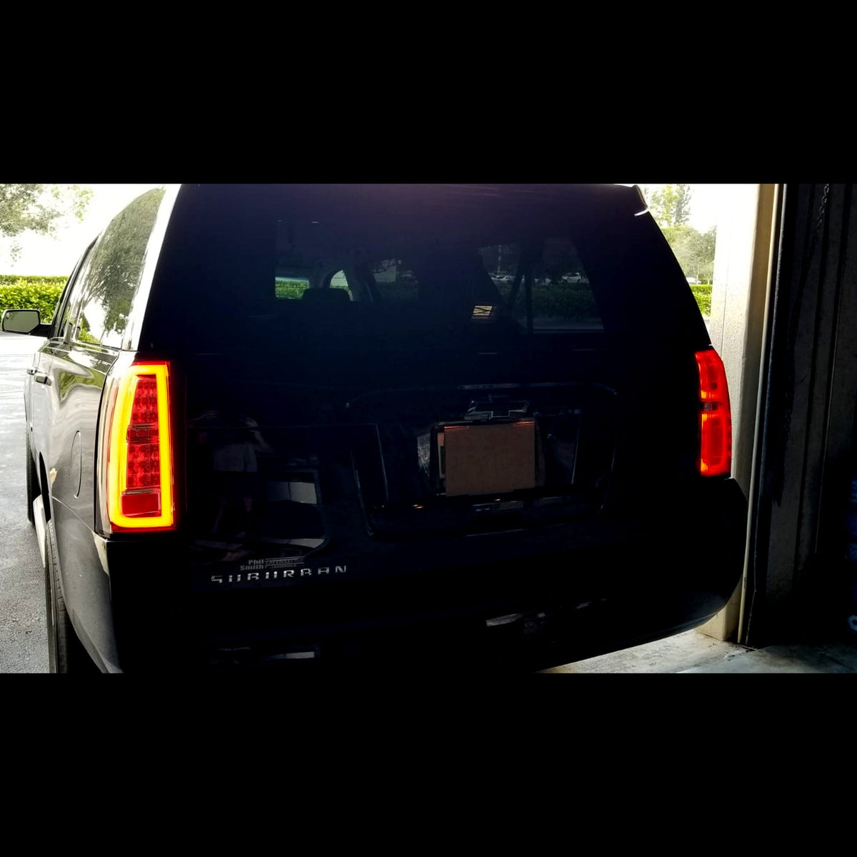 Chevy Tahoe & Suburban 15-20 OLED Bar Tail Lights OLED in Clear