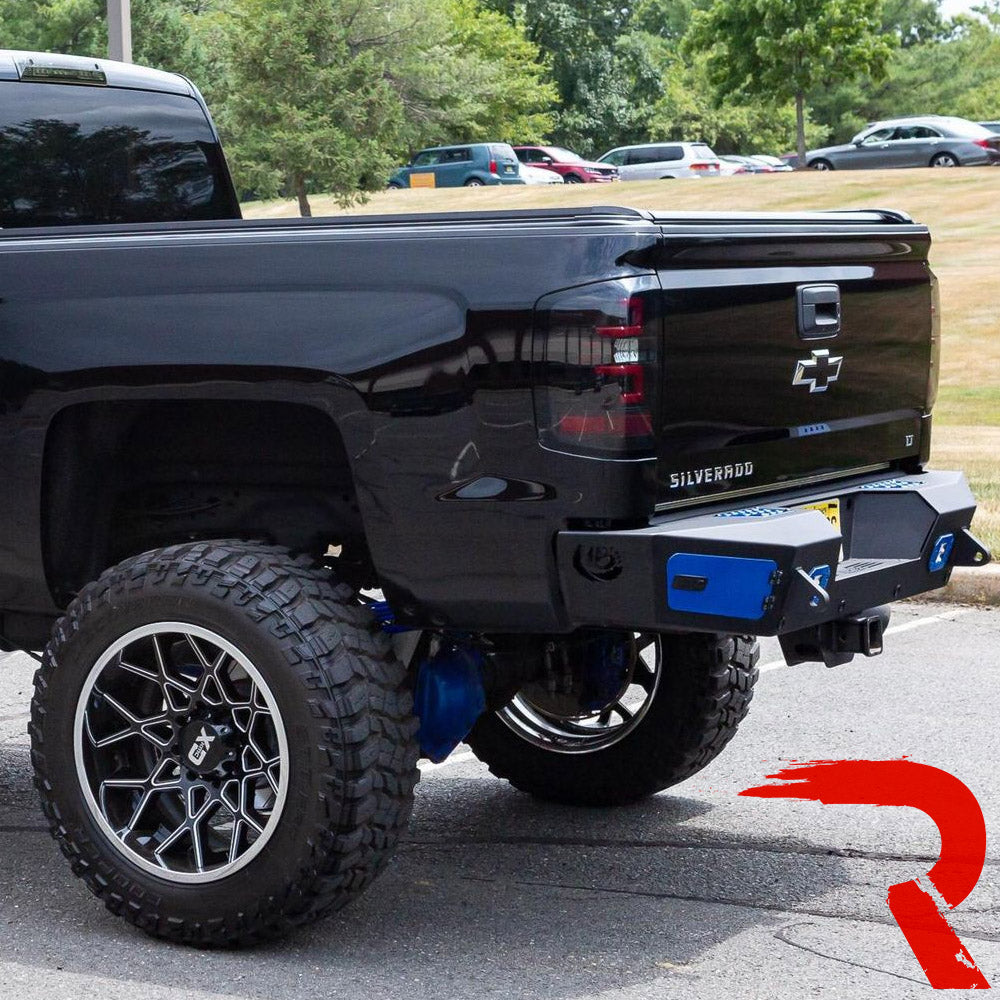 Chevy Silverado 1500 16-18 (Replaces Factory/OEM LED Tail Lights Only) OLED Tail Lights in Multiple Lens
