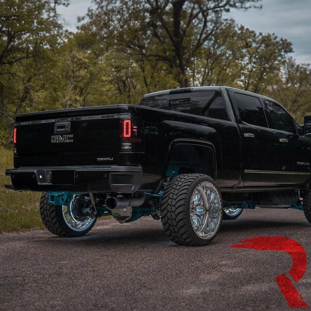 GMC Sierra 1500 16-18 (Replaces Factory LED Style Only) Tail Lights OLED in Multiple Lens