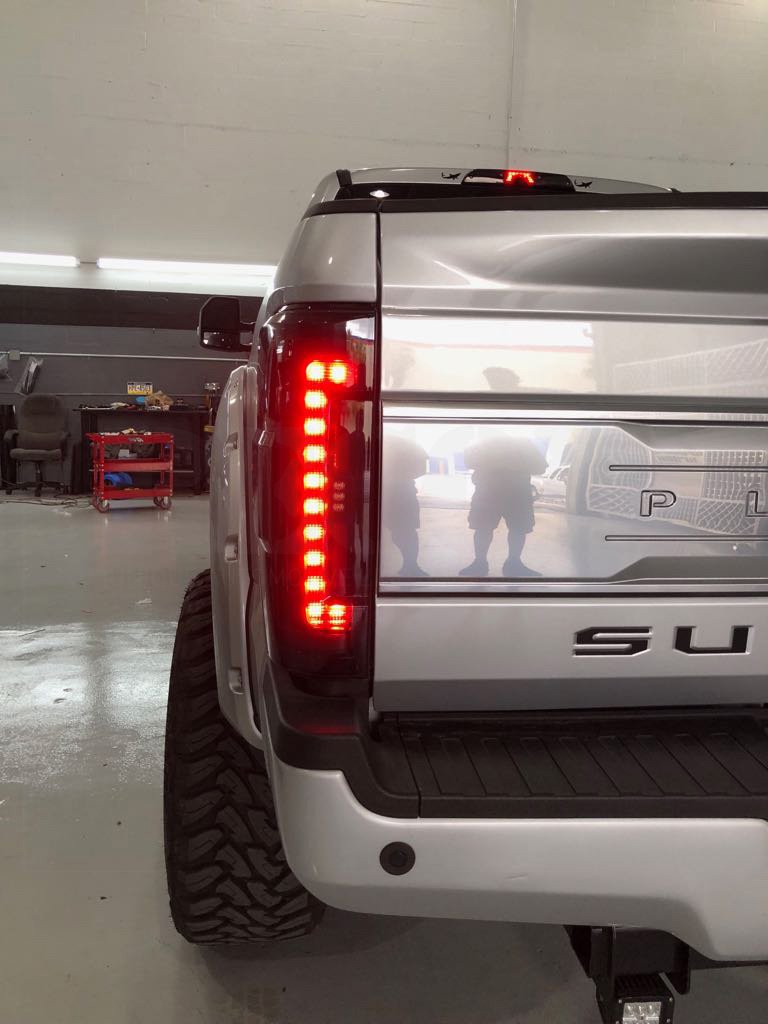 Ford Super Duty 17-19 Ultra Bright OLED Tail Lights (Replaces Factory/OEM LED) - Multiple Lens