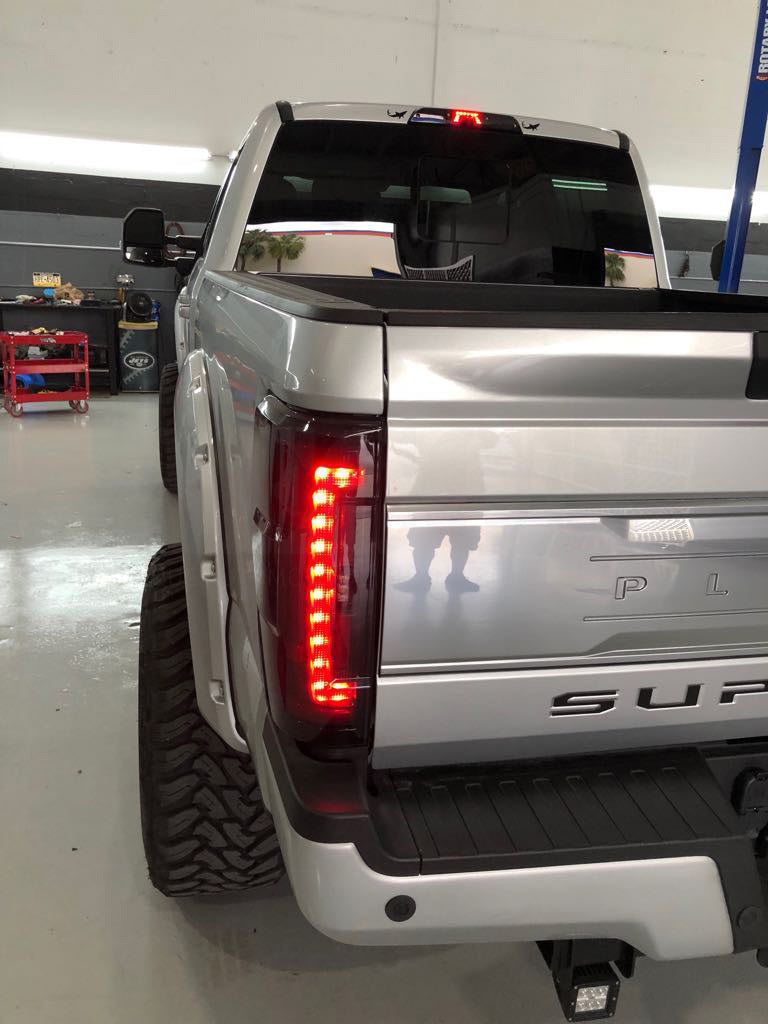 Ford Super Duty 17-19 Ultra Bright OLED Tail Lights (Replaces Factory/OEM LED) - Multiple Lens