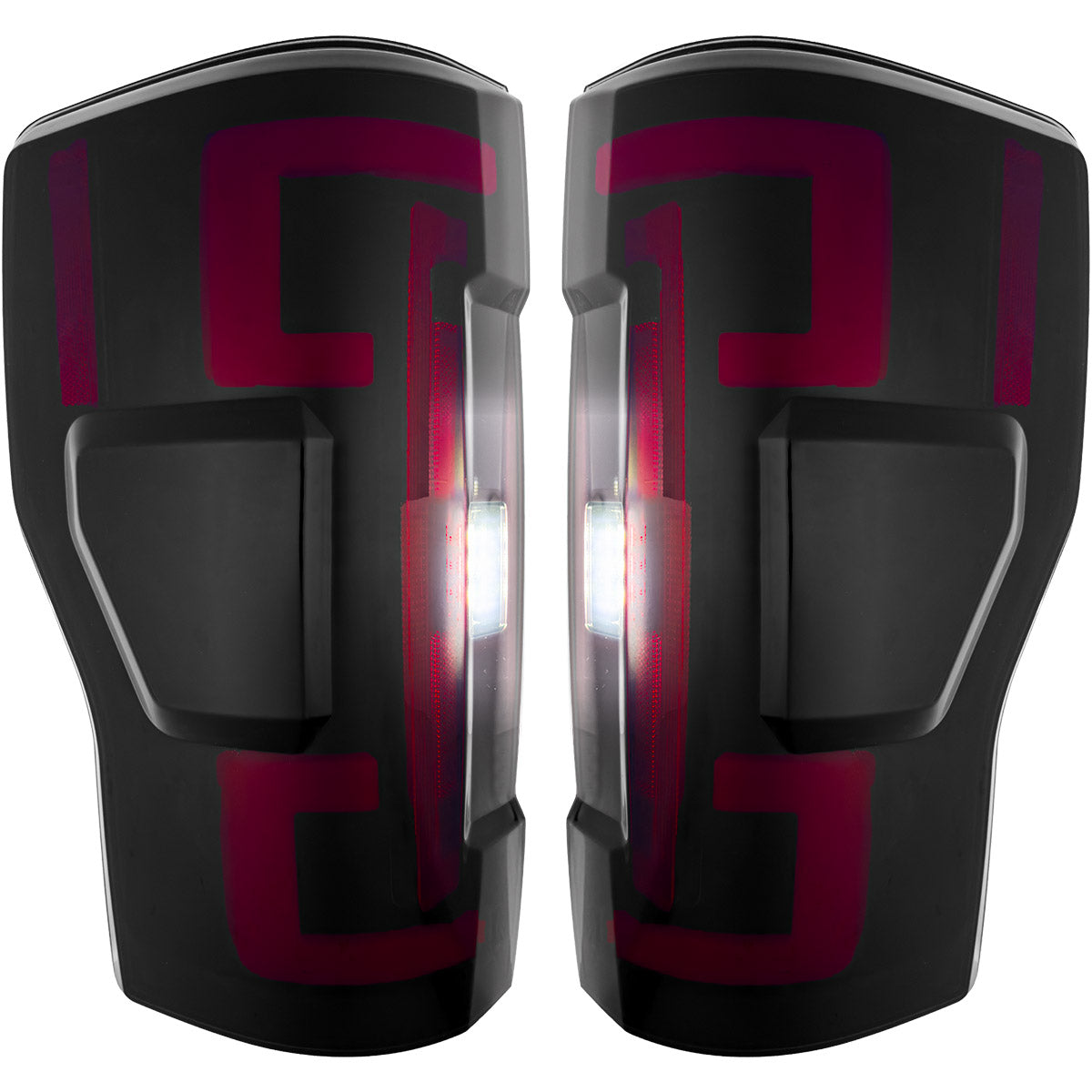 Ford Super Duty 17-19 Ultra Bright OLED Tail Lights (Replaces Factory/OEM LED) - Multiple Lens