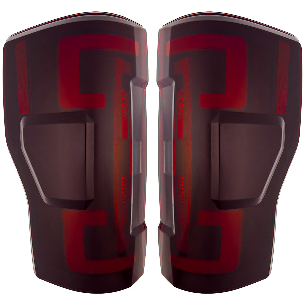 Ford Super Duty 17-19 Ultra Bright OLED Tail Lights (Replaces Factory/OEM LED) - Multiple Lens