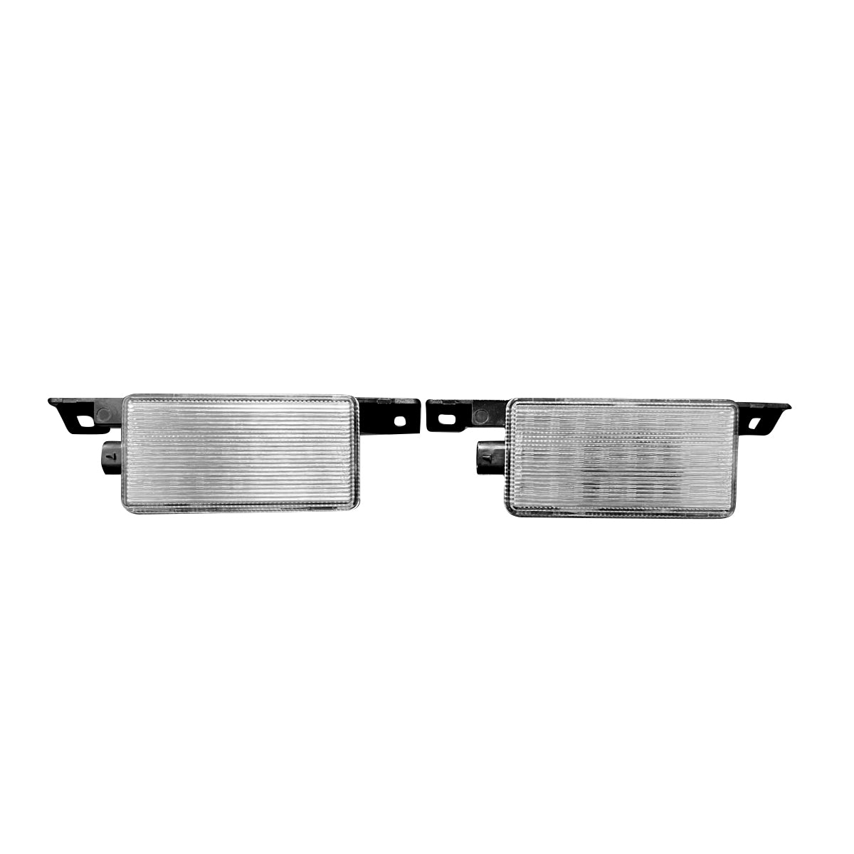 GMC Sierra & Chevy Silverado 16-19 2500/3500 Ultra High Power Bed Rail / Cargo Area LED Light Kit w/ Complete Wiring Kit - 2-Piece Set in White LED with Clear Lens