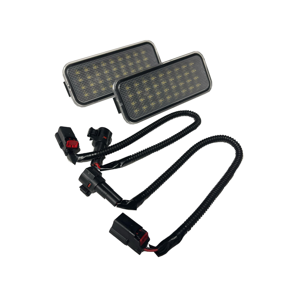 Toyota Tacoma 20-25 Ultra High Power Bed Rail / Cargo Area LED Light Kit - 2-Piece Set in White LED with Clear Lens