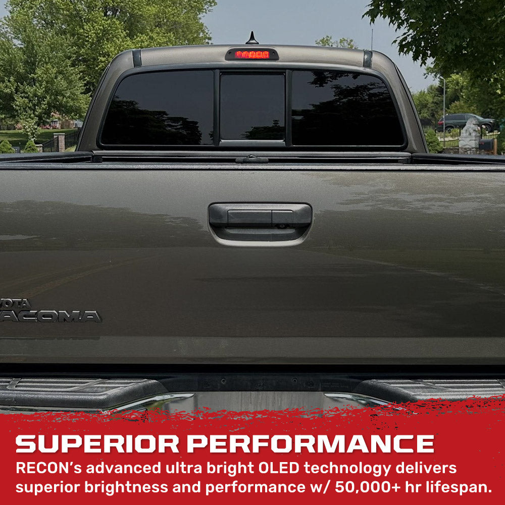 Toyota Tacoma 95-15 Red LED 3rd Brake Light Kit Smoked Lens RECON Toyota Tacoma 95-15 Red LED 3rd Brake Light Kit Smoked Lens Toyota Tacoma 95-15 Red LED 3rd Brake Light Kit Smoked Lens Toyota Tacoma 95-15 Red LED 3rd Brake Light Kit Smoked Lens Toyota Tacoma 95-15 Red LED 3rd Brake Light Kit Smoked Lens
