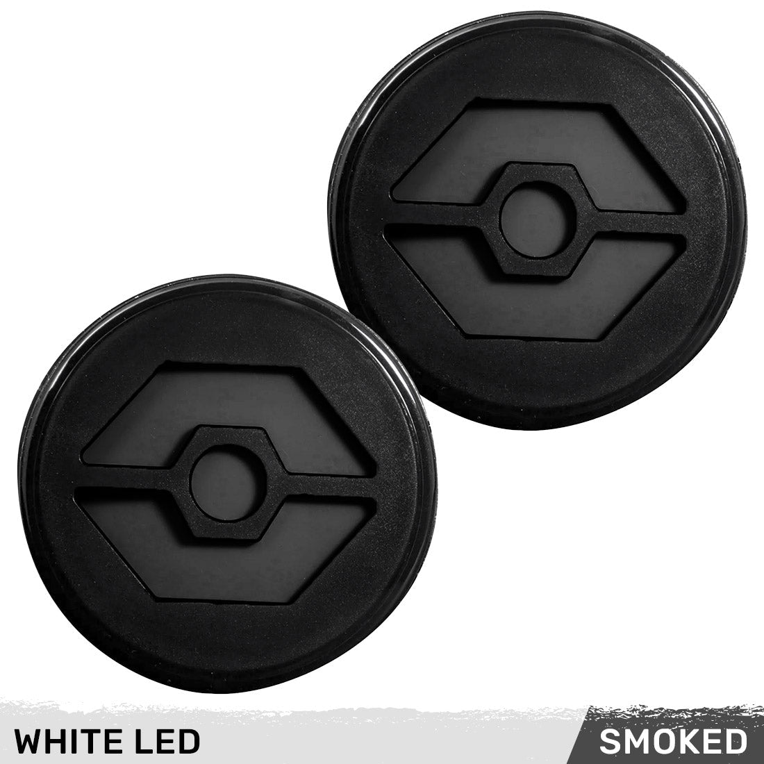 Jeep Wrangler JK 07-18 Front Ultra Bright Hexagon Under Headlight DRL & Turn Signals - Multiple Options