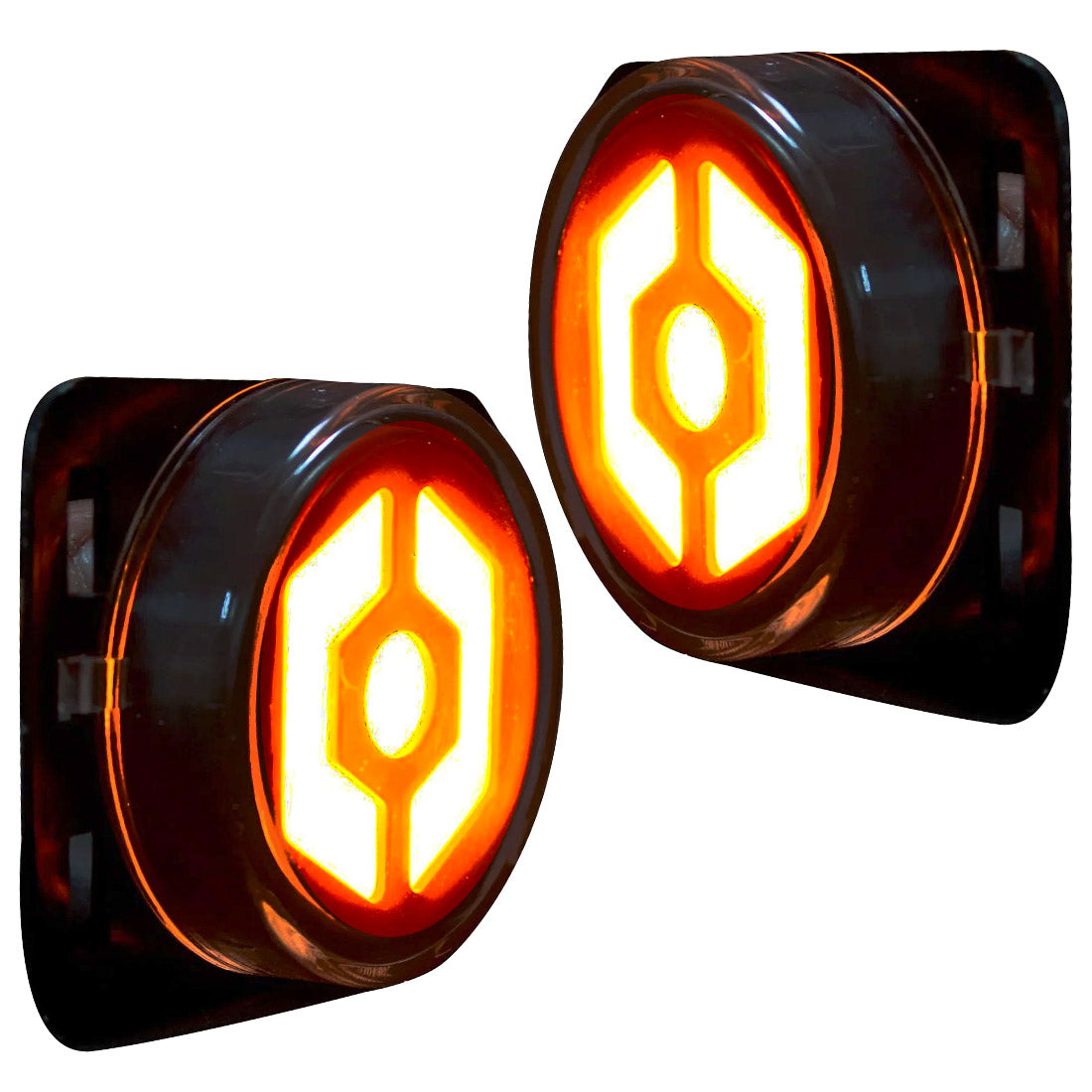 Jeep Wrangler JK 07-18 Front Round Ultra Bright Hexagon OLED Fender Lights - Multiple Options RECON Jeep Wrangler JK 07-18 Front Round Ultra Bright Hexagon OLED Fender Lights - Multiple Options Jeep Wrangler JK 07-18 Front Round Ultra Bright Hexagon OLED Fender Lights - Multiple Options Jeep Wrangler JK 07-18 Front Round Ultra Bright Hexagon OLED Fender Lights - Multiple Options Jeep Wrangler JK 07-18 Front Round Ultra Bright Hexagon OLED Fender Lights - Multiple Options