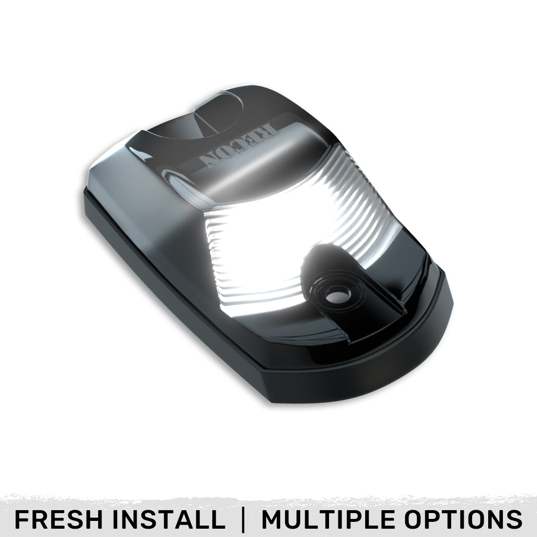 Ford Super Duty 17-26 Single 1-Piece Cab Roof Light 2-Way Front & Rear Facing Ultra High-Power LEDs Multiple Lens & Colors