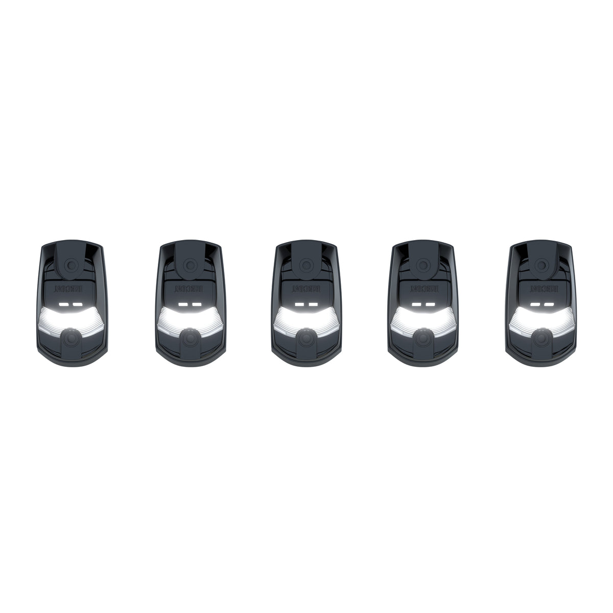 Ford Super Duty 17-22 5-PC Cab Roof Light Set 2-Way Front & Rear Facing Ultra High-Power LEDs (Replaces Factory/OEM Cab Lights Only) - Multiple Options