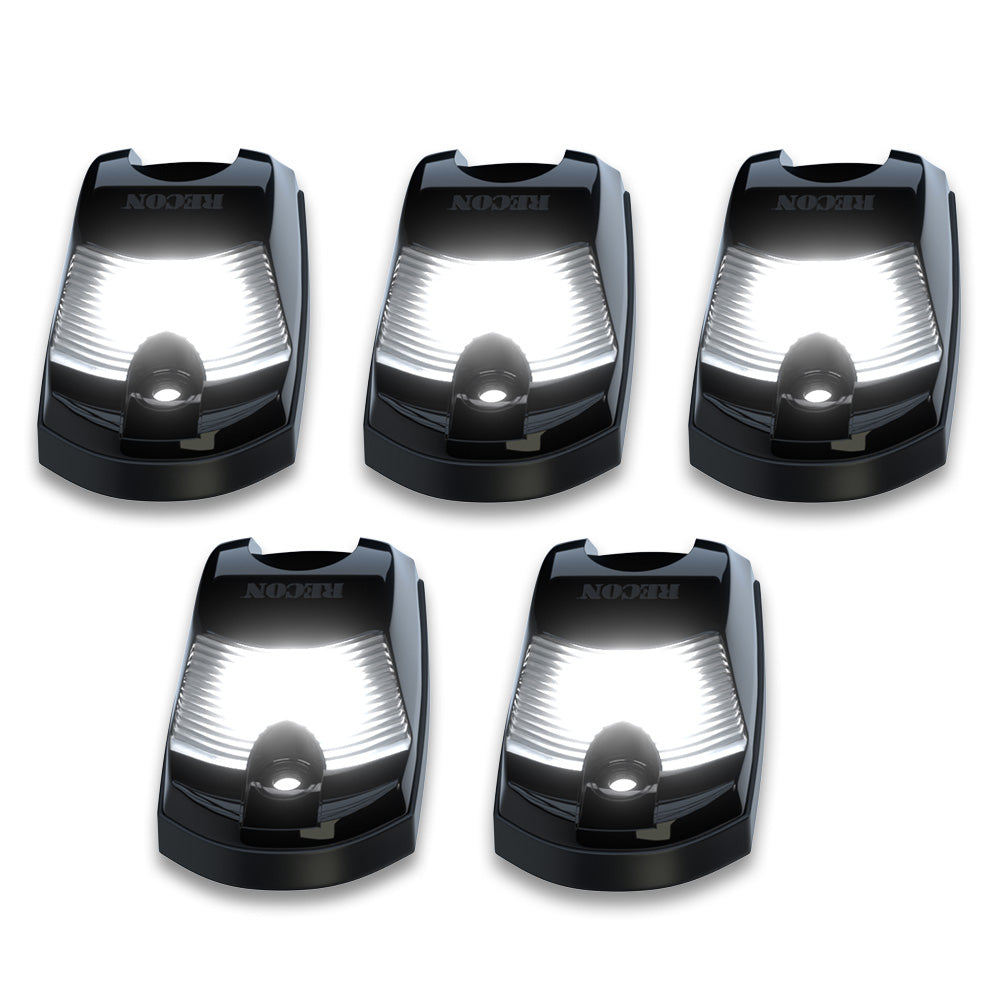 Ford Super Duty 17-22 5-PC Cab Roof Light Set 2-Way Front & Rear Facing Ultra High-Power LEDs (Replaces Factory/OEM Cab Lights Only) - Multiple Options