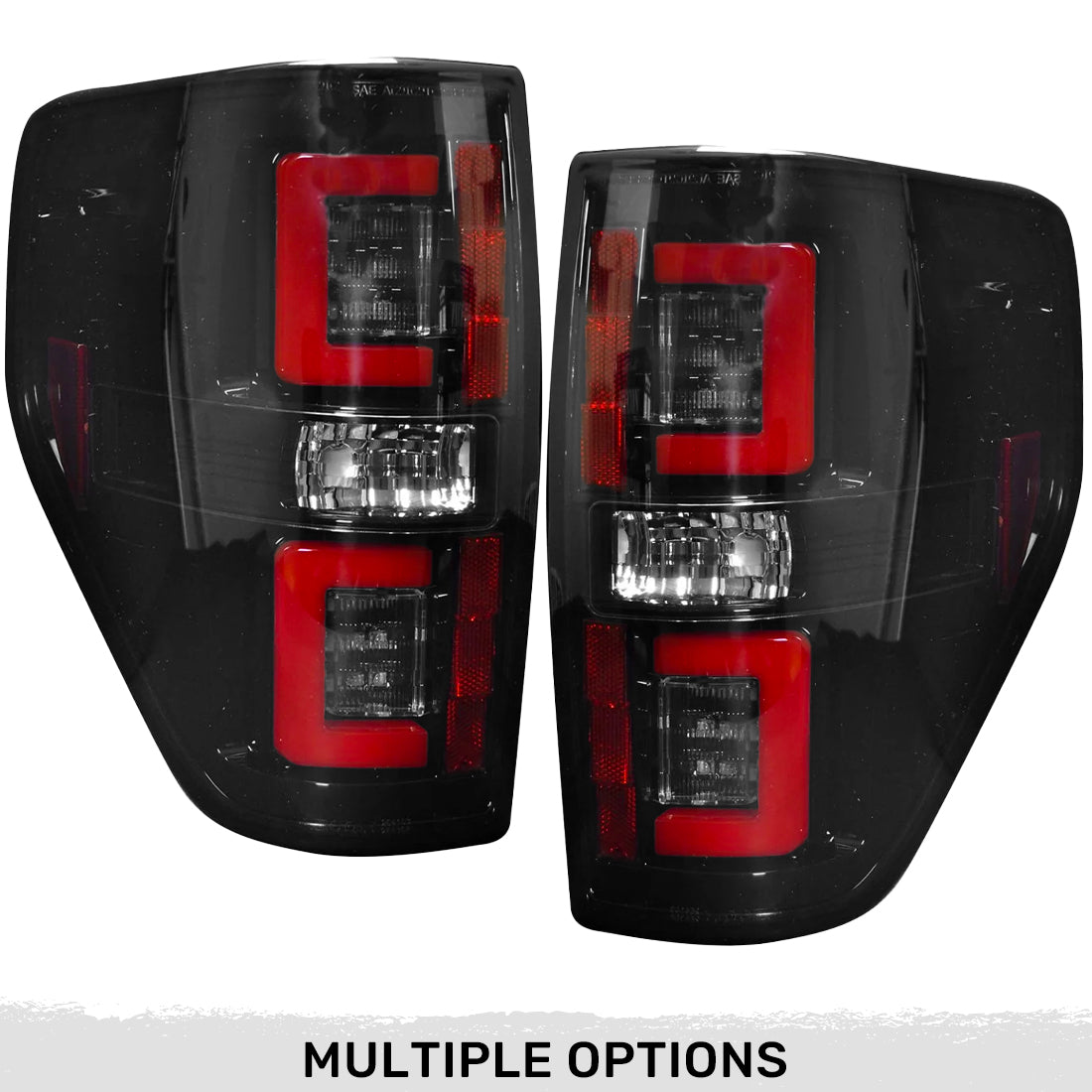 Ford F150 & Raptor 09-14 Ultra Bright OLED Tail Lights - Multiple Lens