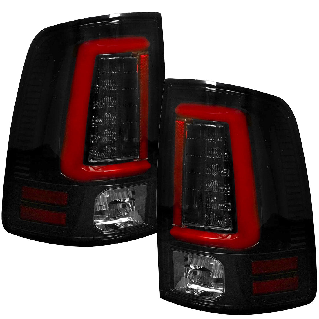 Dodge RAM 2500/3500 10-18 Ultra Bright OLED Tail Lights (Replaces Factory Halogen Only) - Multiple Lens