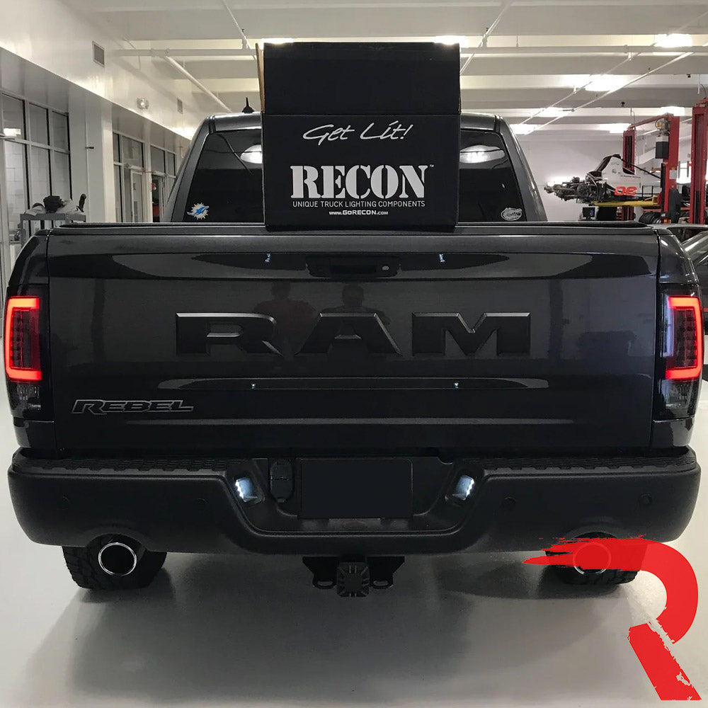 Dodge RAM 2500/3500 10-18 Ultra Bright OLED Tail Lights (Replaces Factory Halogen Only) - Multiple Lens