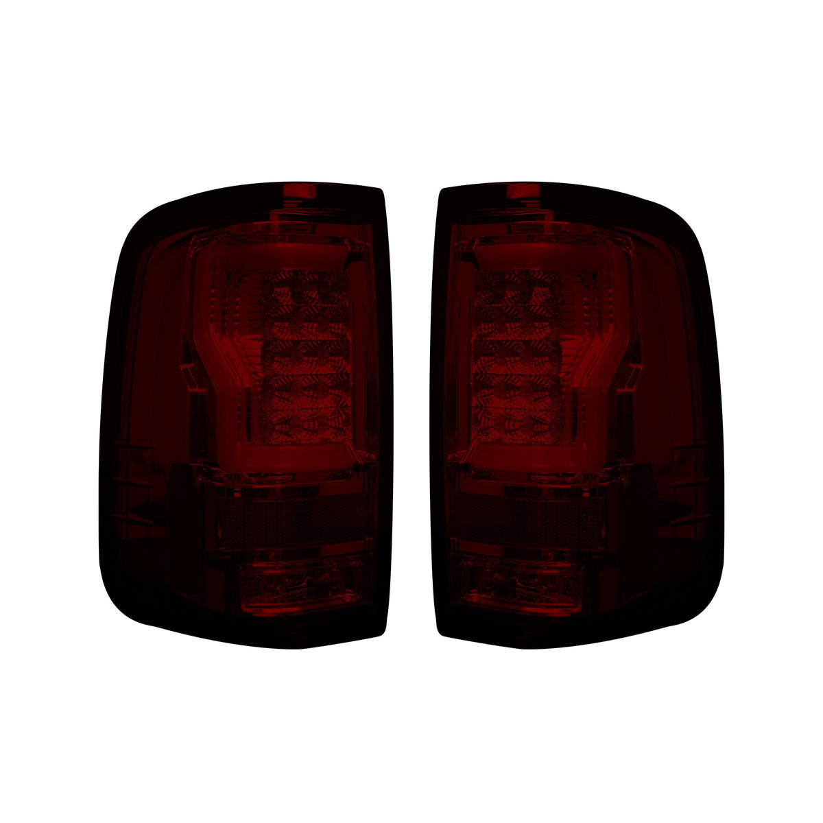 Ford F150 04-08 Tail Lights OLED in Red