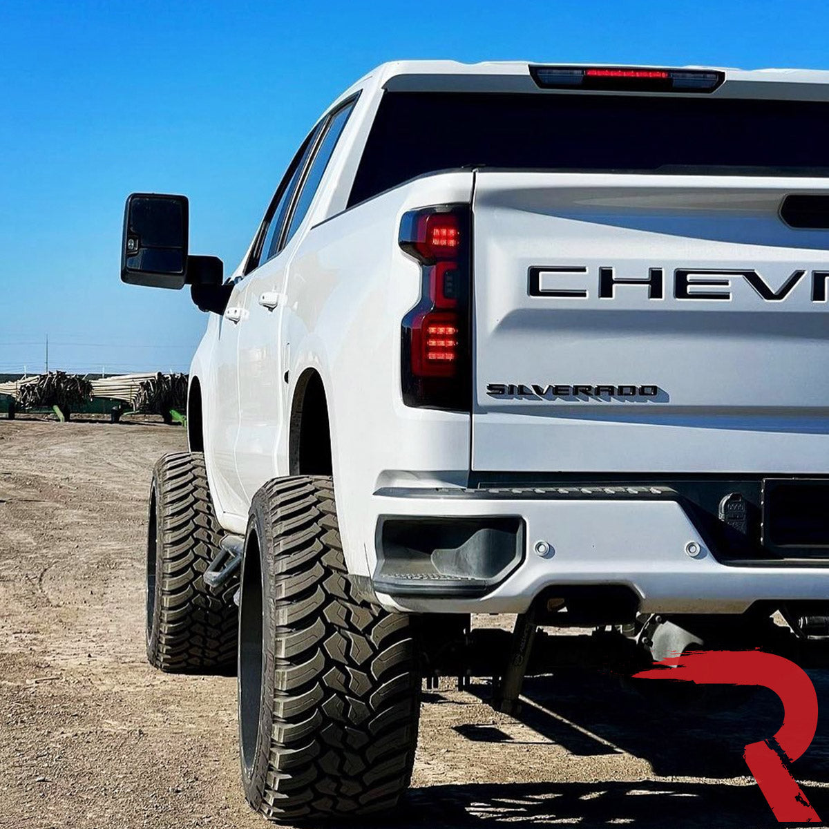 Chevy Silverado 2500/3500 20-23 Ultra Bright OLED Tail Lights (Replaces Factory/OEM Halogen Tail Lights Only) - Multiple Lens