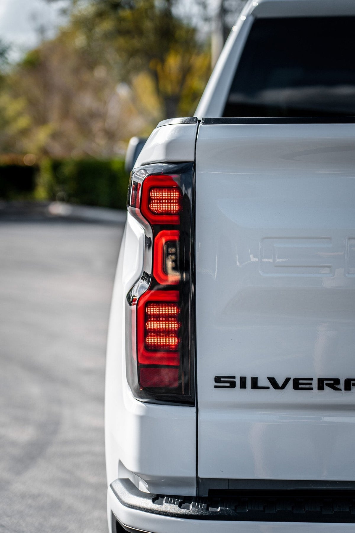 Chevy Silverado 2500/3500 20-23 Ultra Bright OLED Tail Lights (Replaces Factory/OEM Halogen Tail Lights Only) - Multiple Lens