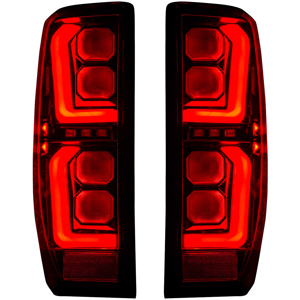 GMC Sierra 1500 19-26 Ultra Bright OLED Tail Lights (Replaces Factory/OEM Halogen Tail Lights Only) - Multiple Lens