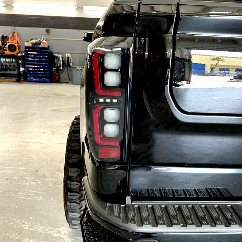 GMC Sierra 1500 19-26 Ultra Bright OLED Tail Lights (Replaces Factory/OEM LED Tail Lights Only) - Multiple Lens