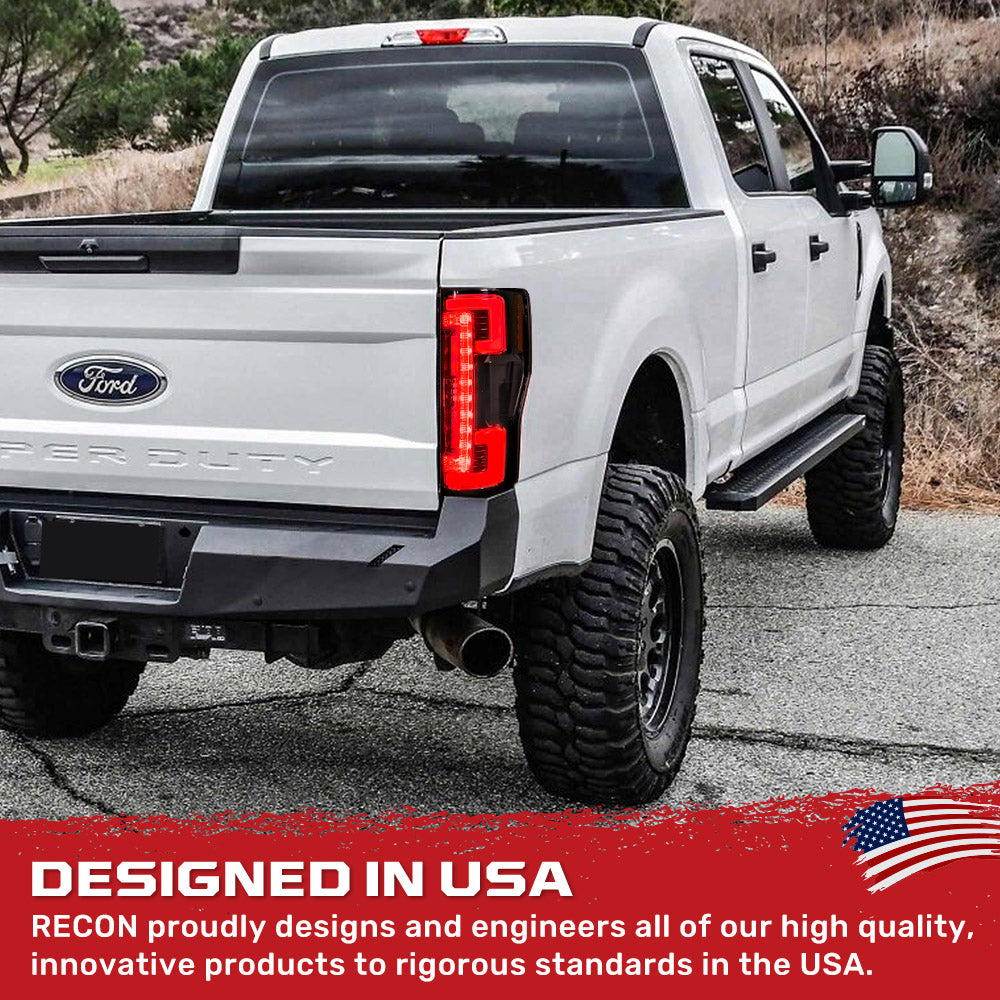 Ford Super Duty 20-22 Ultra Bright OLED Tail Lights (Replaces Factory/OEM Halogen) - Multiple Lens RECON Ford Super Duty 20-22 Ultra Bright OLED Tail Lights (Replaces Factory/OEM Halogen) - Multiple Lens Ford Super Duty 20-22 Ultra Bright OLED Tail Lights (Replaces Factory/OEM Halogen) - Multiple Lens Ford Super Duty 20-22 Ultra Bright OLED Tail Lights (Replaces Factory/OEM Halogen) - Multiple Lens Ford Super Duty 20-22 Ultra Bright OLED Tail Lights (Replaces Factory/OEM Halogen) - Multiple Lens