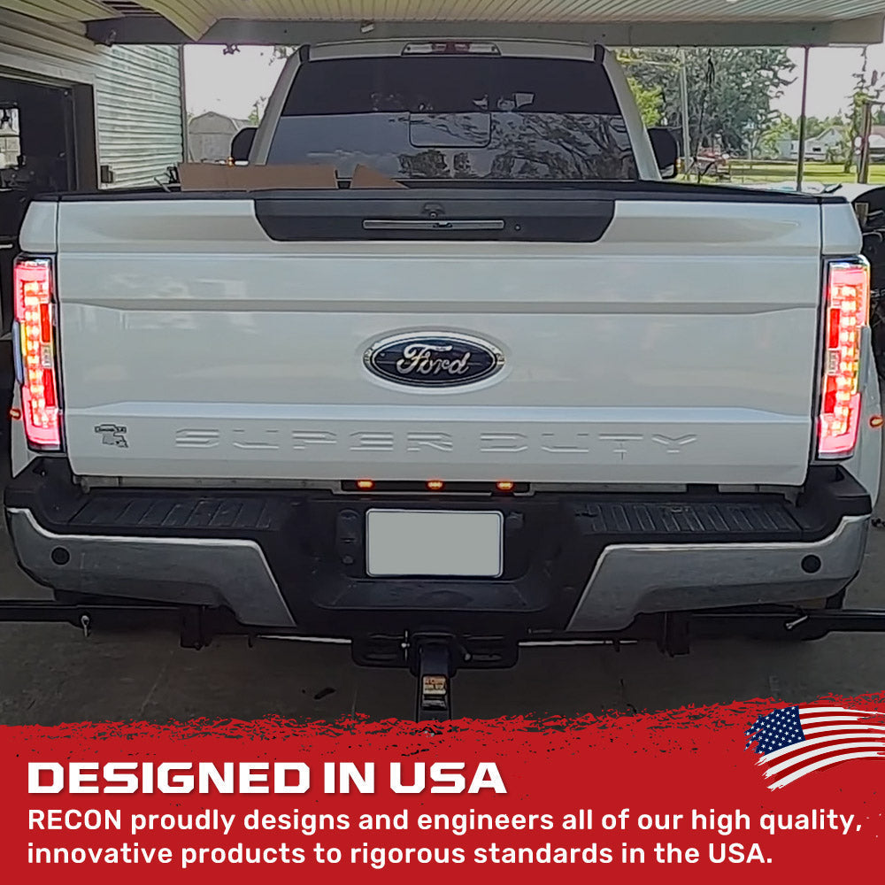 Ford Super Duty 20-22 Ultra Bright OLED Tail Lights (Replaces Factory/OEM Halogen) - Multiple Lens RECON Ford Super Duty 20-22 Ultra Bright OLED Tail Lights (Replaces Factory/OEM Halogen) - Multiple Lens Ford Super Duty 20-22 Ultra Bright OLED Tail Lights (Replaces Factory/OEM Halogen) - Multiple Lens Ford Super Duty 20-22 Ultra Bright OLED Tail Lights (Replaces Factory/OEM Halogen) - Multiple Lens Ford Super Duty 20-22 Ultra Bright OLED Tail Lights (Replaces Factory/OEM Halogen) - Multiple Lens