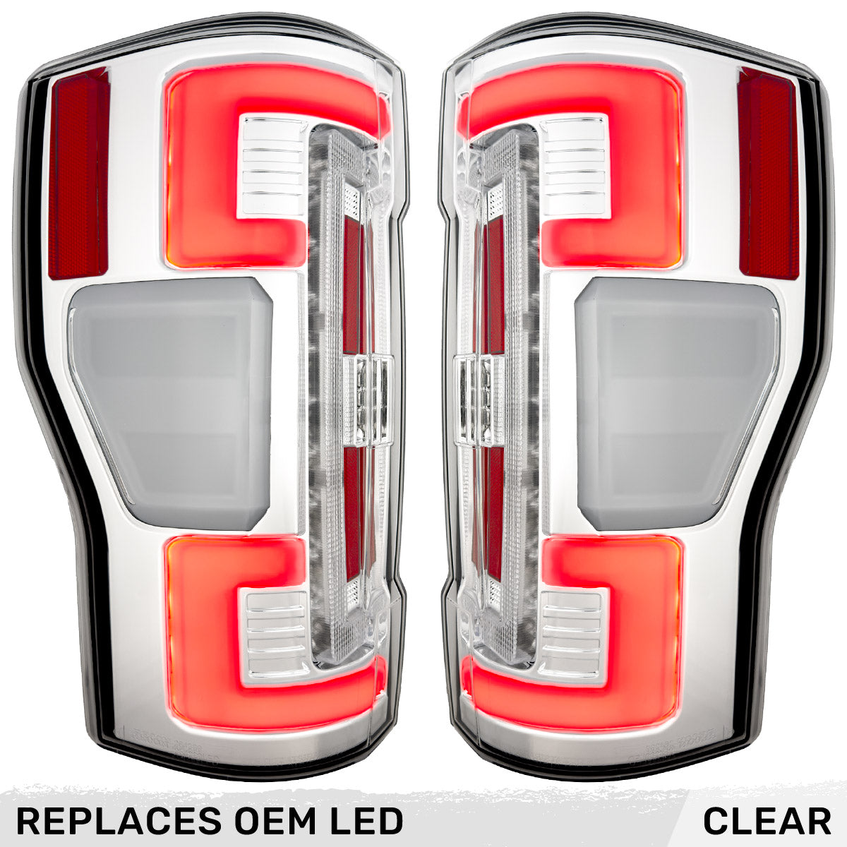 Ford Super Duty 20-22 Ultra Bright OLED Tail Lights (Replaces Factory/OEM LED) - Multiple Lens RECON Ford Super Duty 20-22 Ultra Bright OLED Tail Lights (Replaces Factory/OEM LED) - Multiple Lens Ford Super Duty 20-22 Ultra Bright OLED Tail Lights (Replaces Factory/OEM LED) - Multiple Lens Ford Super Duty 20-22 Ultra Bright OLED Tail Lights (Replaces Factory/OEM LED) - Multiple Lens Ford Super Duty 20-22 Ultra Bright OLED Tail Lights (Replaces Factory/OEM LED) - Multiple Lens