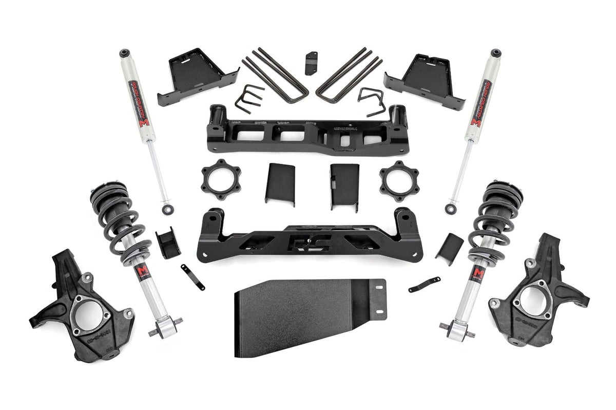 7.5 Inch Lift Kit M1 Struts/M1 Silverado/Sierra 1500 4WD (07-13) Rough Country