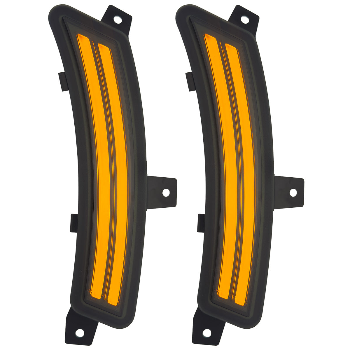 Cadillac 25-26 Escalade & GMC Yukon & Chevy Tahoe/Suburban OLED Front Fender Lens Ultra Bright LED Lights - Multiple Options