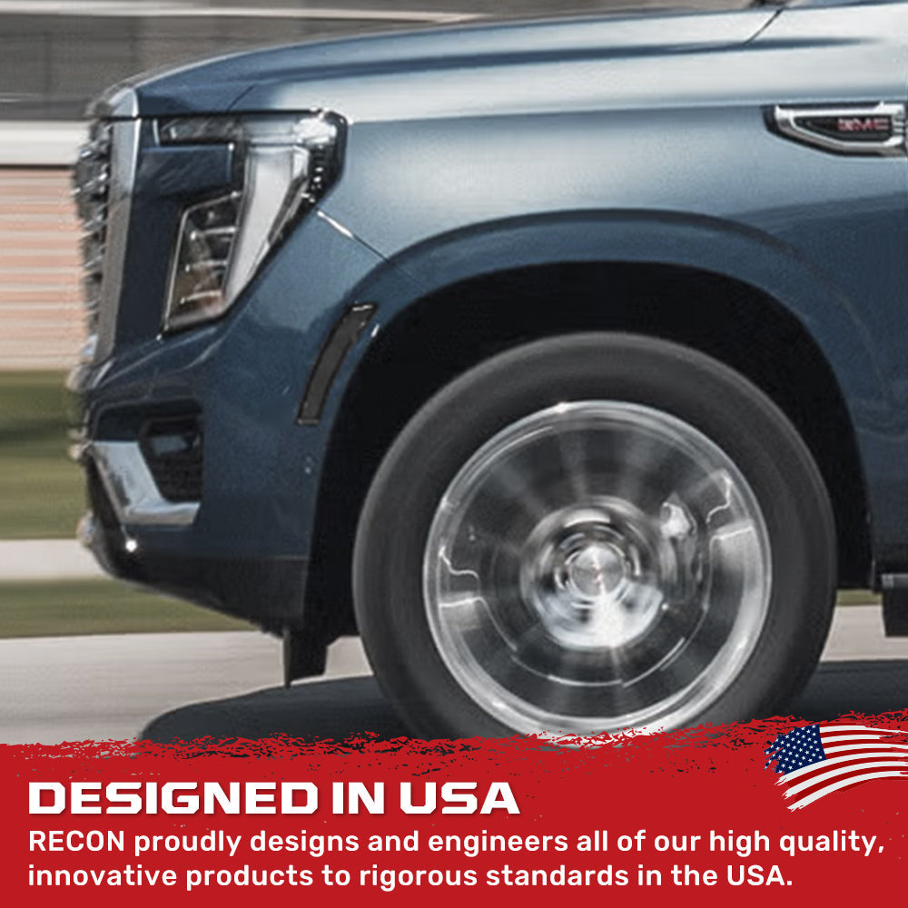 Cadillac 25-26 Escalade & GMC Yukon & Chevy Tahoe/Suburban OLED Front Fender Lens Ultra Bright LED Lights - Multiple Options