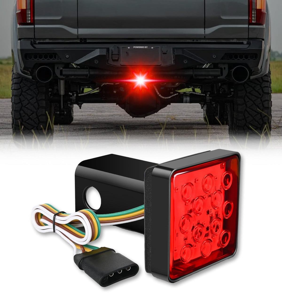 2" Trailer Tow Hitch Cover with Red Square Ultra Bright LED Brake & Tail Light w/ 4-PIN Trailer Plug RECON 2" Trailer Tow Hitch Cover with Red Square Ultra Bright LED Brake & Tail Light w/ 4-PIN Trailer Plug 2" Trailer Tow Hitch Cover with Red Square Ultra Bright LED Brake & Tail Light w/ 4-PIN Trailer Plug 2" Trailer Tow Hitch Cover with Red Square Ultra Bright LED Brake & Tail Light w/ 4-PIN Trailer Plug 2" Trailer Tow Hitch Cover with Red Square Ultra Bright LED Brake & Tail Light w/ 4-PIN Trailer Plug