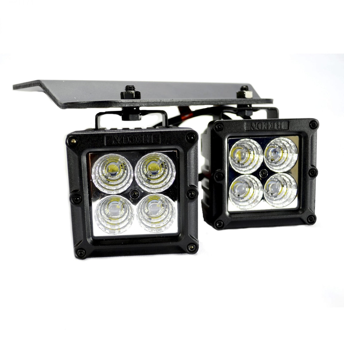 1900 Lumen 3" Square LED 25° Flood Light 4 5-Watt Square CREE XTE Square