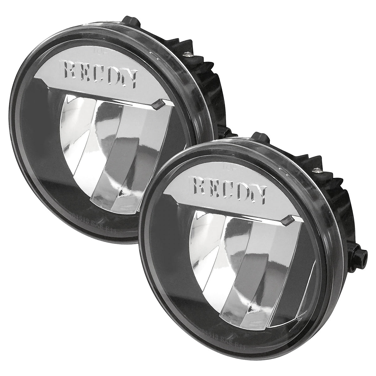 Ford F150 09-14 Ultra Bright White LED Fog Lights 2-Pc Kit (Replaces Factory Fog Lights) - Multiple Lens