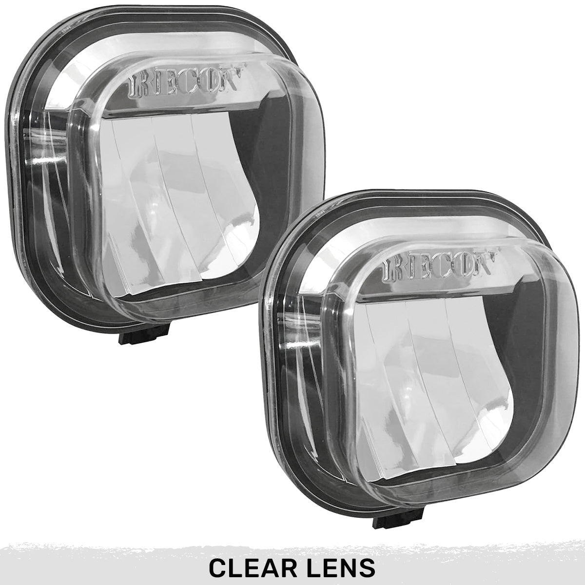 Ford Super Duty 11-16 Ultra Bright White LED Fog Lights 2-Pc Kit (Replaces Factory Fog Lights) - Multiple Lens