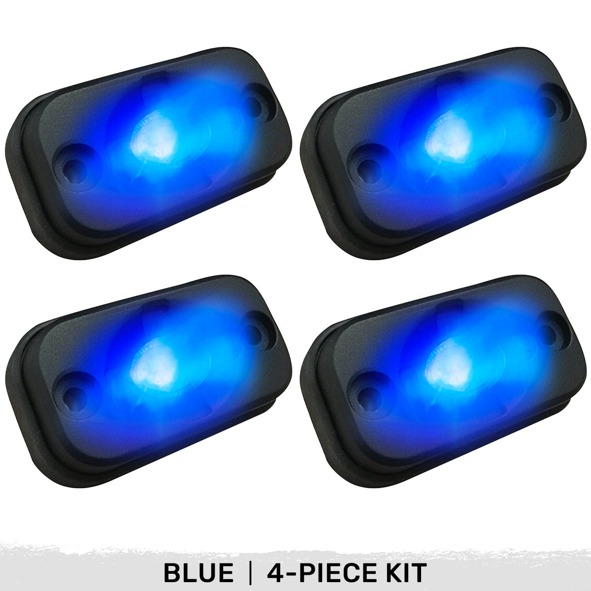 Universal 4-PC Ultra Bright CREE LED Underbody Rock Lights - Multiple Colors