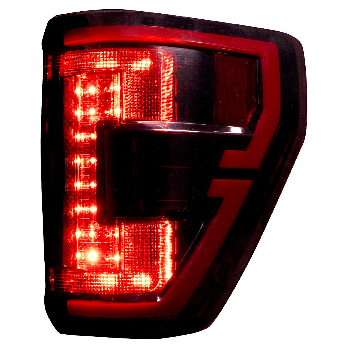 Ford F150 21-23 Ultra Bright OLED Tail Lights w/ Startup Light Sequence (Replaces Factory Halogen Tail Lights w/ BLIS Only) - Multiple Lens