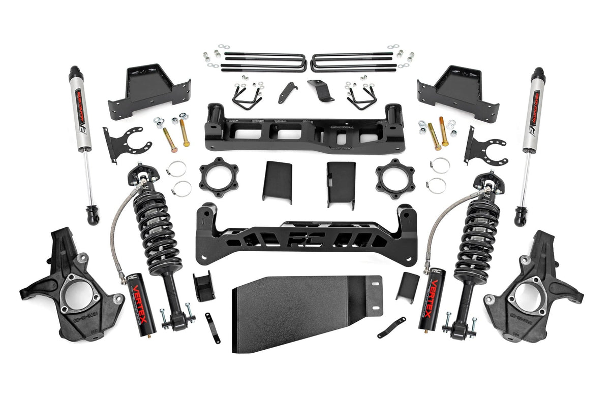 7.5 Inch Lift Kit Vertex/V2 Silverado/Sierra 1500 4WD (07-13) Rough Country