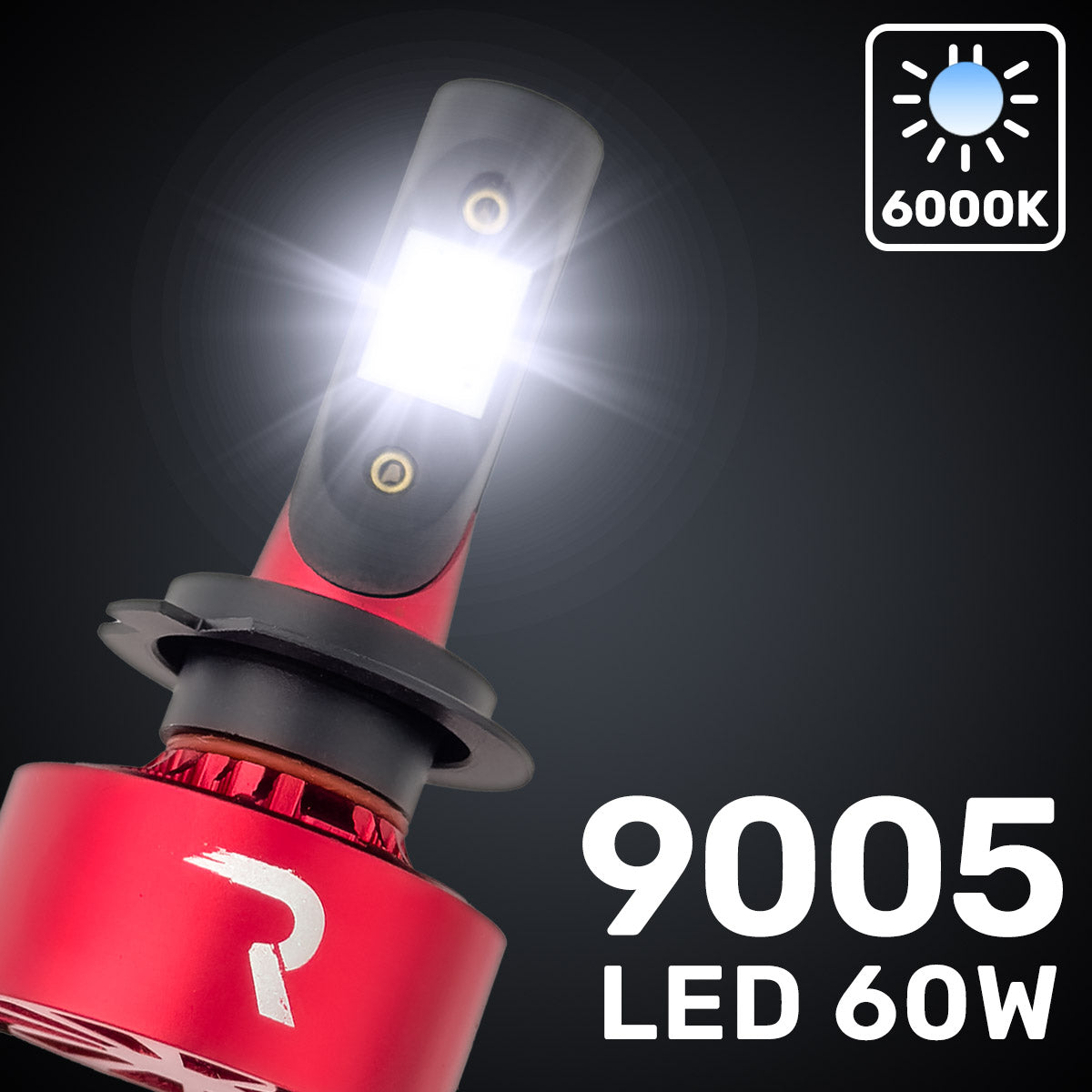 9005 12V Ultra High-Power 60-Watt LED Headlight Bulbs Single Beam 6000K Color RECON 9005 12V Ultra High-Power 60-Watt LED Headlight Bulbs Single Beam 6000K Color 9005 12V Ultra High-Power 60-Watt LED Headlight Bulbs Single Beam 6000K Color 9005 12V Ultra High-Power 60-Watt LED Headlight Bulbs Single Beam 6000K Color 9005 12V Ultra High-Power 60-Watt LED Headlight Bulbs Single Beam 6000K Color