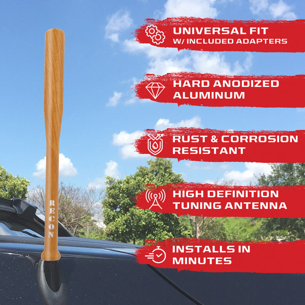 Baseball Bat Aluminum 8" Antenna (Fits OEM Factory Threaded Antenna) Multiple Colors RECON Baseball Bat Aluminum 8" Antenna (Fits OEM Factory Threaded Antenna) Multiple Colors Baseball Bat Aluminum 8" Antenna (Fits OEM Factory Threaded Antenna) Multiple Colors Baseball Bat Aluminum 8" Antenna (Fits OEM Factory Threaded Antenna) Multiple Colors Baseball Bat Aluminum 8" Antenna (Fits OEM Factory Threaded Antenna) Multiple Colors