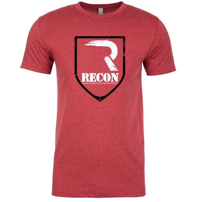 RECON Red Shirt with Black / White R Shield RECON RECON Red Shirt with Black / White R Shield RECON Red Shirt with Black / White R Shield RECON Red Shirt with Black / White R Shield RECON Red Shirt with Black / White R Shield