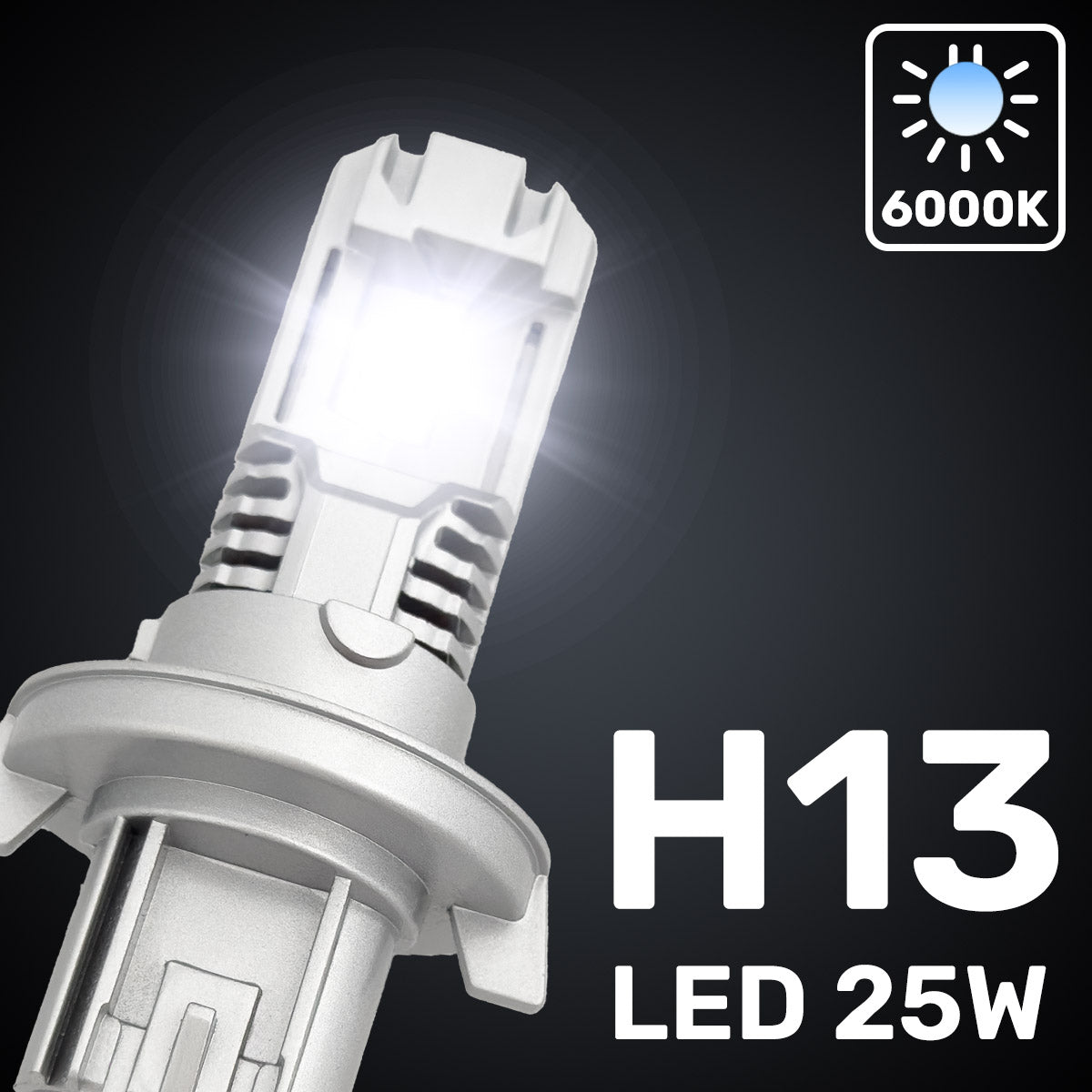H13 9008 12V High Power LED Headlight Bulbs 25-Watt (High & Low Beams) Ballast Free - 6000K Color RECON H13 9008 12V High Power LED Headlight Bulbs 25-Watt (High & Low Beams) Ballast Free - 6000K Color H13 9008 12V High Power LED Headlight Bulbs 25-Watt (High & Low Beams) Ballast Free - 6000K Color H13 9008 12V High Power LED Headlight Bulbs 25-Watt (High & Low Beams) Ballast Free - 6000K Color H13 9008 12V High Power LED Headlight Bulbs 25-Watt (High & Low Beams) Ballast Free - 6000K Color
