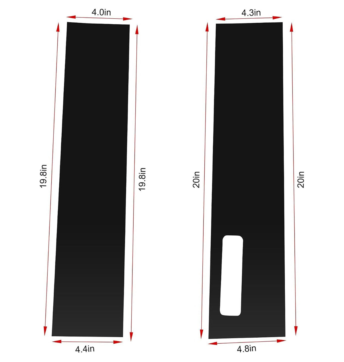 Ford F150 15-21 Protective Side Window 4-PC Pillar Trim Covers with Keypad Cutout - High Gloss Black RECON Ford F150 15-21 Protective Side Window 4-PC Pillar Trim Covers with Keypad Cutout - High Gloss Black Ford F150 15-21 Protective Side Window 4-PC Pillar Trim Covers with Keypad Cutout - High Gloss Black Ford F150 15-21 Protective Side Window 4-PC Pillar Trim Covers with Keypad Cutout - High Gloss Black Ford F150 15-21 Protective Side Window 4-PC Pillar Trim Covers with Keypad Cutout - High Gloss Black