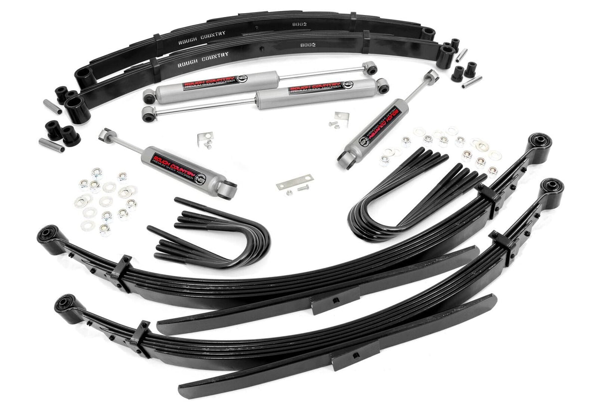2 Inch Lift 56 Inch Rear Springs Chevy/GMC 3/4-Ton Suburban/C25/K25 Truck (77-87) Rough Country