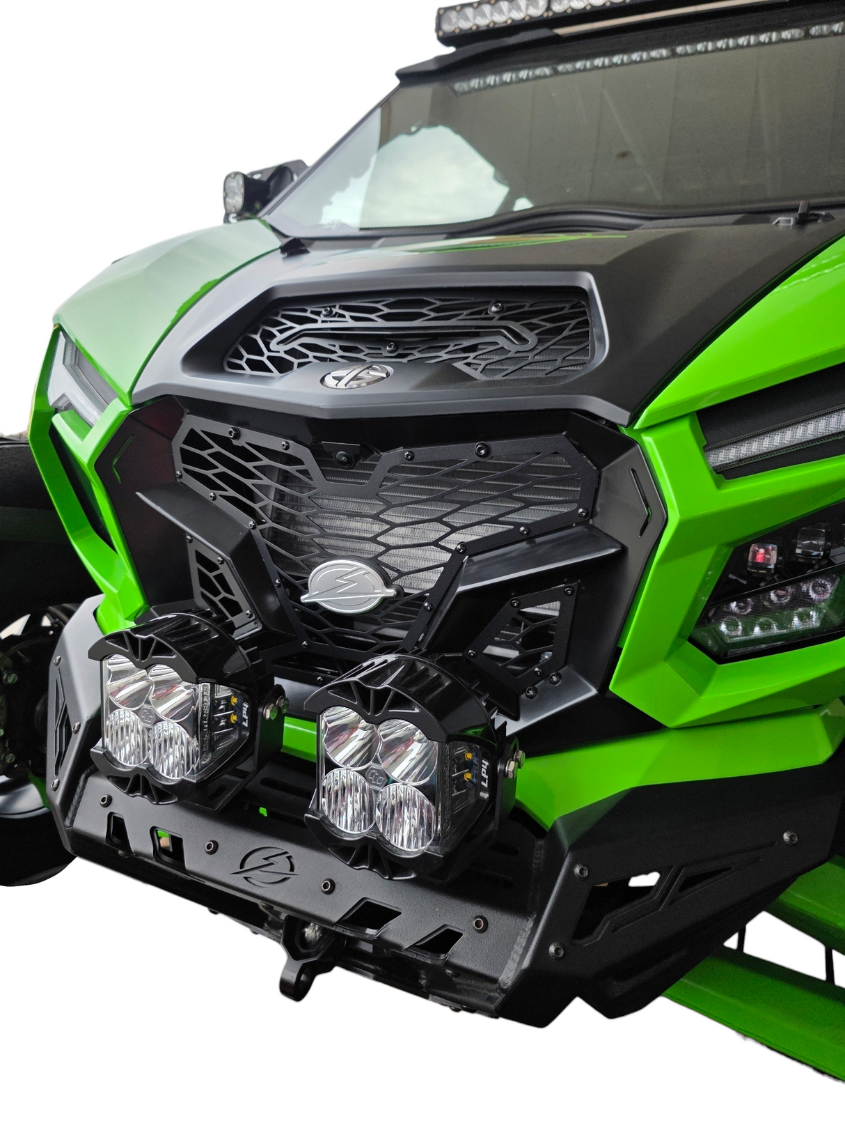 2026+ Kawasaki Teryx H2 Volt Grill w/Camera Mount www.elektricoffroad.com